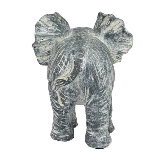 Hello Honey® 7.75" Distressed Gray Elephant Figurine Décor